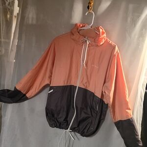 Columbia Two-Tone Peach and Charcoal Jacket